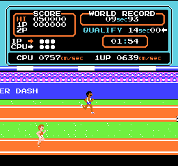 Track & Field gameplay screenshot